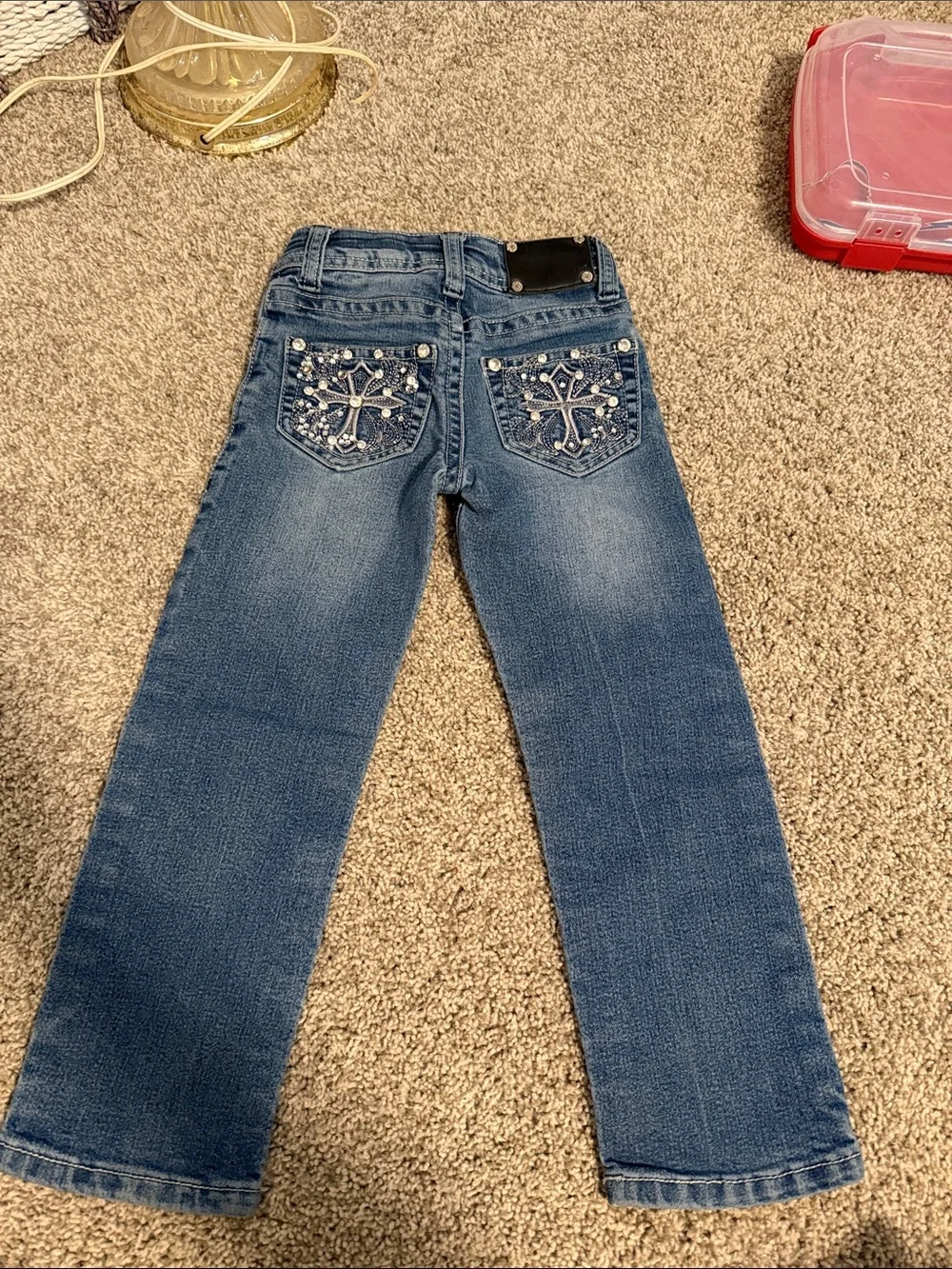 Kids' Classic Straight-Leg Jeans - Blue - NWOT